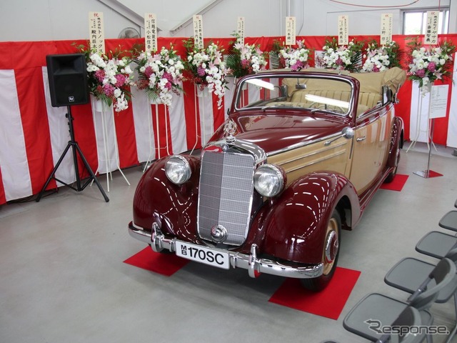 メルセデスベンツ W136 170SカブリオレB(1951年)