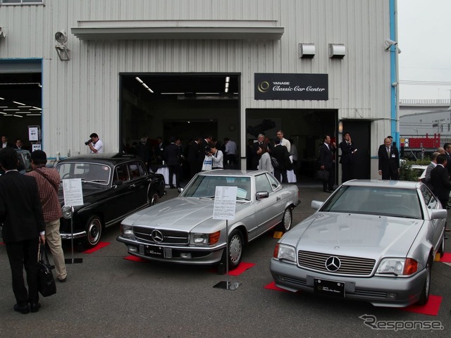 ヤナセ横浜ニューデポー・クラシックカーセンター工場見学