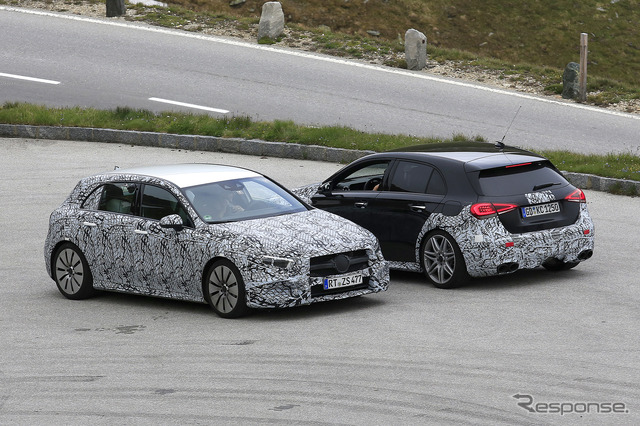 メルセデス AMG A45 スクープ写真