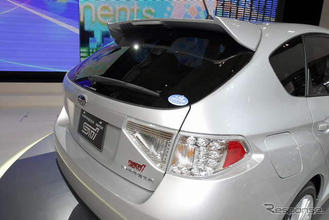 【東京モーターショー07】写真蔵…スバル インプレッサ WRX STI その2