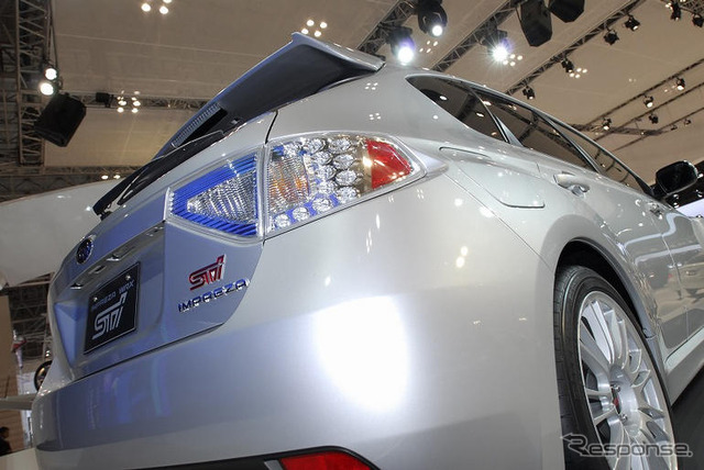 【東京モーターショー07】写真蔵…スバル インプレッサ WRX STI その2