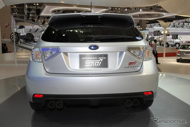 【東京モーターショー07】写真蔵…スバル インプレッサ WRX STI その2