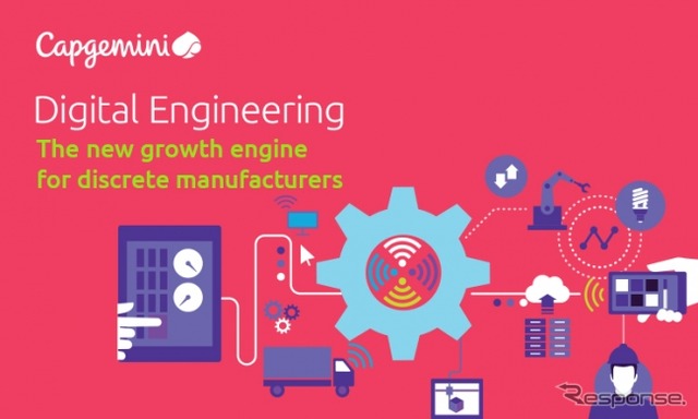 キャップジェミニは6月22日、『Digital Engineering: The new growth engine for discrete manufacturers(デジタルエンジニアリング:ディスクリート型製造業者のための新しい成長エンジン)』レポート