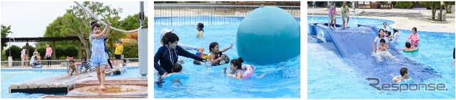 びしょぬれ!がいっぱい。スプラッシュサーキット