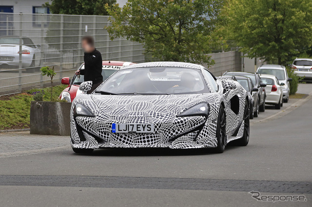 マクラーレン 600LT スクープ写真