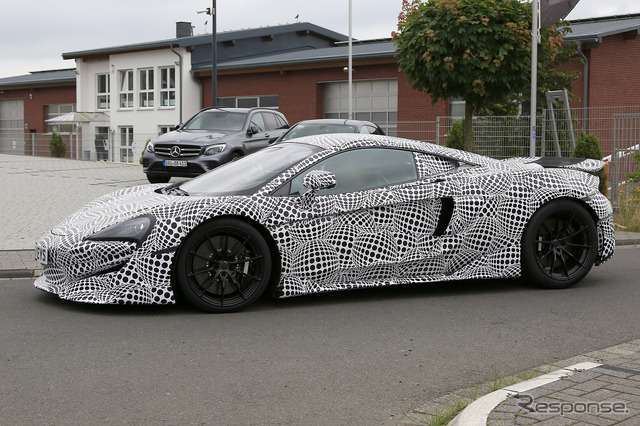 マクラーレン 600LT スクープ写真