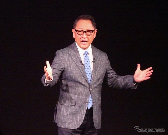 豊田社長（コネクティッドデー）