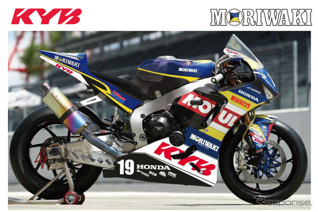 KYB MORIWAKI MOTUL RACING マシン(イメージ)