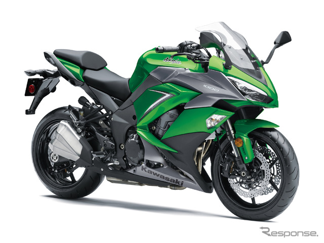 Ninja 1000/エメラルドブレイズドグリーン×メタリックマットグラファイトグレー