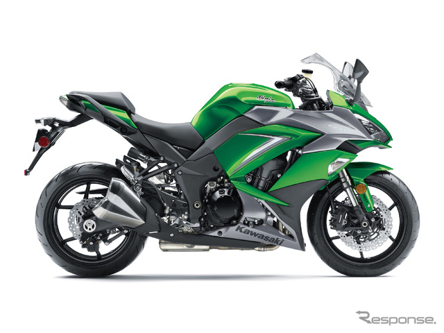 Ninja 1000/エメラルドブレイズドグリーン×メタリックマットグラファイトグレー
