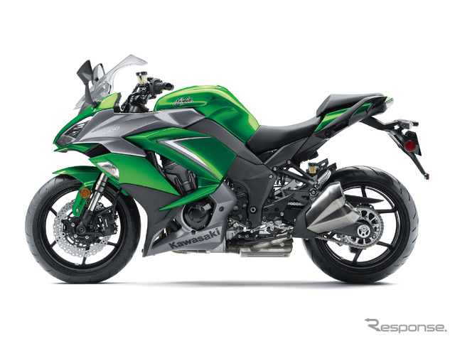 Ninja 1000/エメラルドブレイズドグリーン×メタリックマットグラファイトグレー
