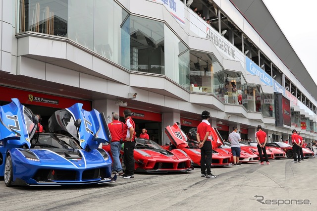 フェラーリレーシングデイズ富士2018  FXXプログラム