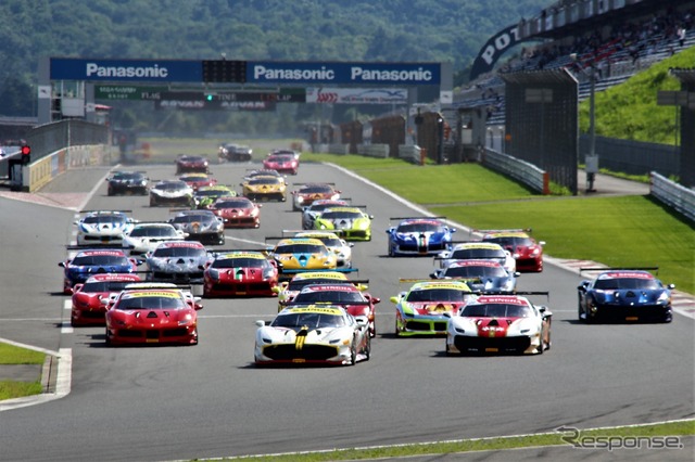 フェラーリレーシングデイズ富士2018 フェラーリチャレンジトロフェオピレリ
