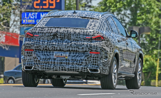 BMW X6 次期型スクープ写真