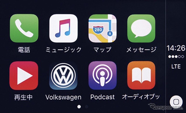 VW ポロ GTI コネクティビティ機能“App-Connect