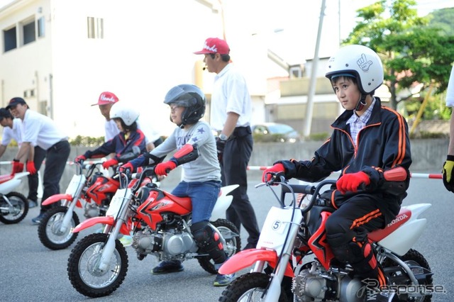 親子バイク体験会