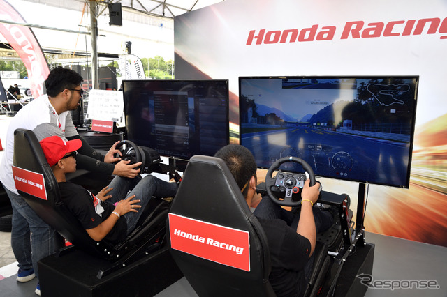 SUPER GT Rd.04タイのイベント風景