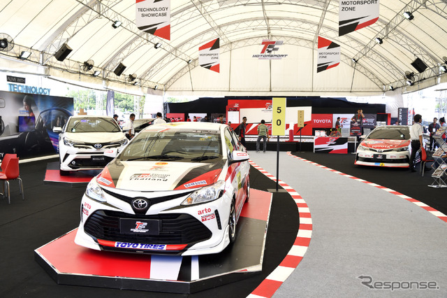 SUPER GT Rd.04タイのイベント風景