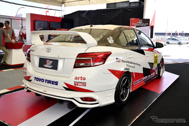 SUPER GT Rd.04タイのイベント風景