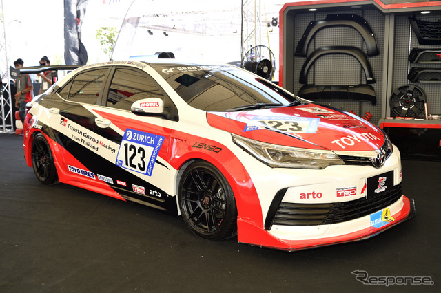 SUPER GT Rd.04タイのイベント風景