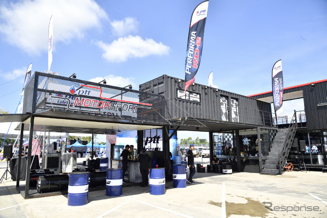 SUPER GT Rd.04タイのイベント風景