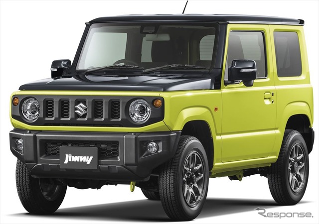 スズキ ジムニー XC(キネティックイエローブラックトップ2トーン)
