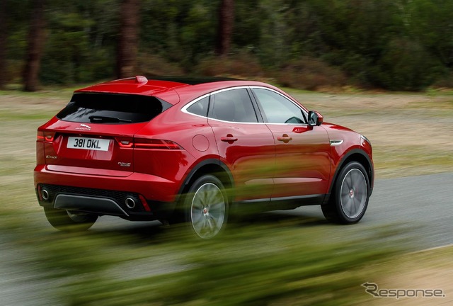 ジャガー E-PACE(写真は海外仕様)