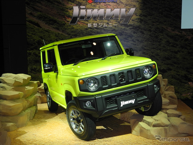 軽四輪駆動車の新型『ジムニー』