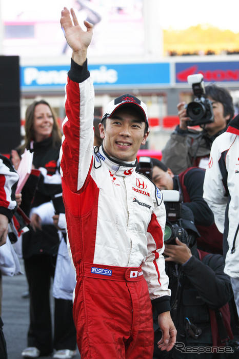 佐藤琢磨、ファンに感謝…ホンダレーシング THANKS DAY