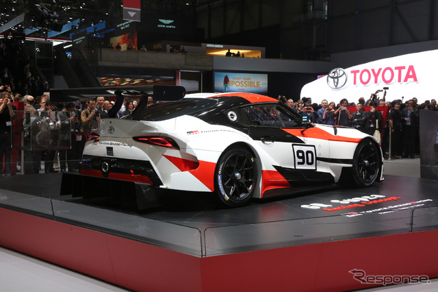 トヨタ GRスープラ・レーシングコンセプト(ジュネーブモーターショー2018)