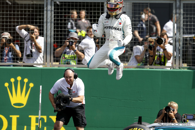 ハミルトンがポールポジション(メルセデス、イギリスGP)
