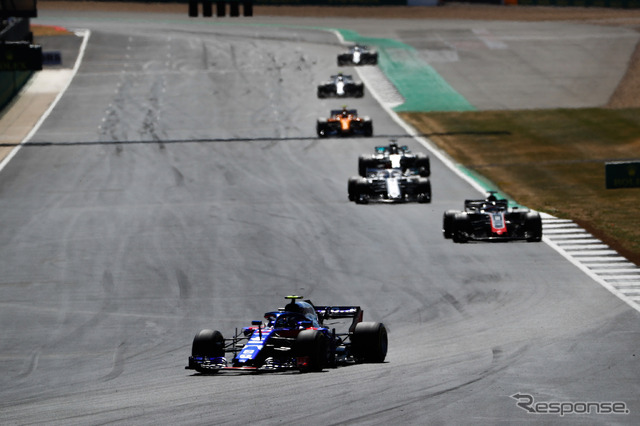 ガスリー(トロロッソ・ホンダ、F1イギリスGP)