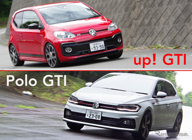 VW ポロGTI 新型と up!GTI を島下泰久氏が比較試乗!