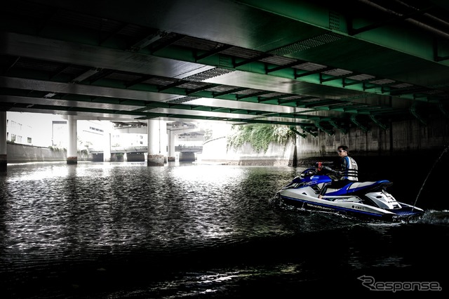 ヤマハの水上バイク「マリンジェット」で東京散策。非日常体験に身も心もリフレッシュ