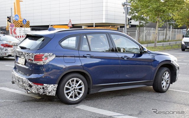 BMW X1 改良新型スクープ写真