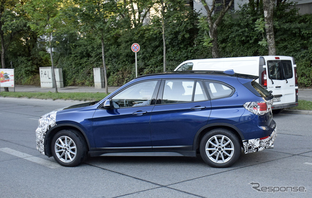 BMW X1 改良新型スクープ写真
