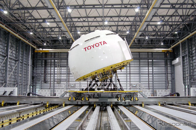 トヨタ、世界最高レベルの運転シミュレーターを完成