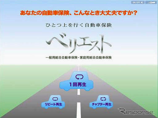 富士火災、アニメで商品説明…ベリエストシアター