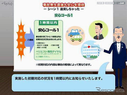 富士火災、アニメで商品説明…ベリエストシアター