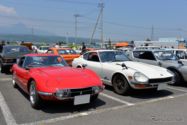 第1回 しぶかわ昭和の車展示会inスカイテルメ渋川