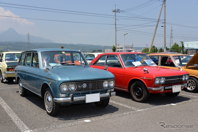 第1回 しぶかわ昭和の車展示会inスカイテルメ渋川