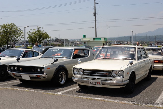 第1回 しぶかわ昭和の車展示会inスカイテルメ渋川