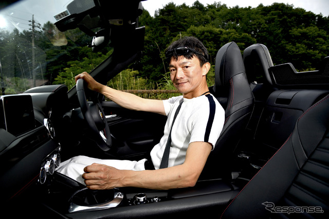 アバルト 124 スパイダー 岡本幸一郎氏