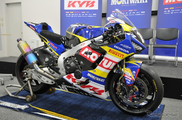 KYB MORIWAKI MOTUL RACINGの参戦マシン