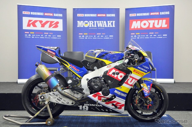 KYB MORIWAKI MOTUL RACINGの参戦マシン