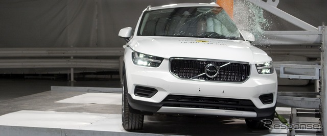 ボルボ XC40のユーロNCAP衝突テスト