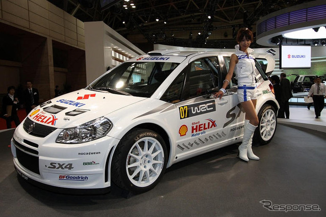 【東京モーターショー07】写真蔵…スズキ SX4 WRC