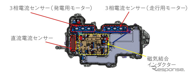 ホンダ クラリティPHEV PCU 高密度レイアウト