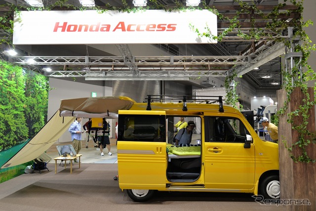N-VAN×Circle h(東京キャンピングカーショー2018)