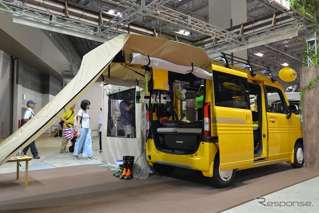 N-VAN×Circle h(東京キャンピングカーショー2018)